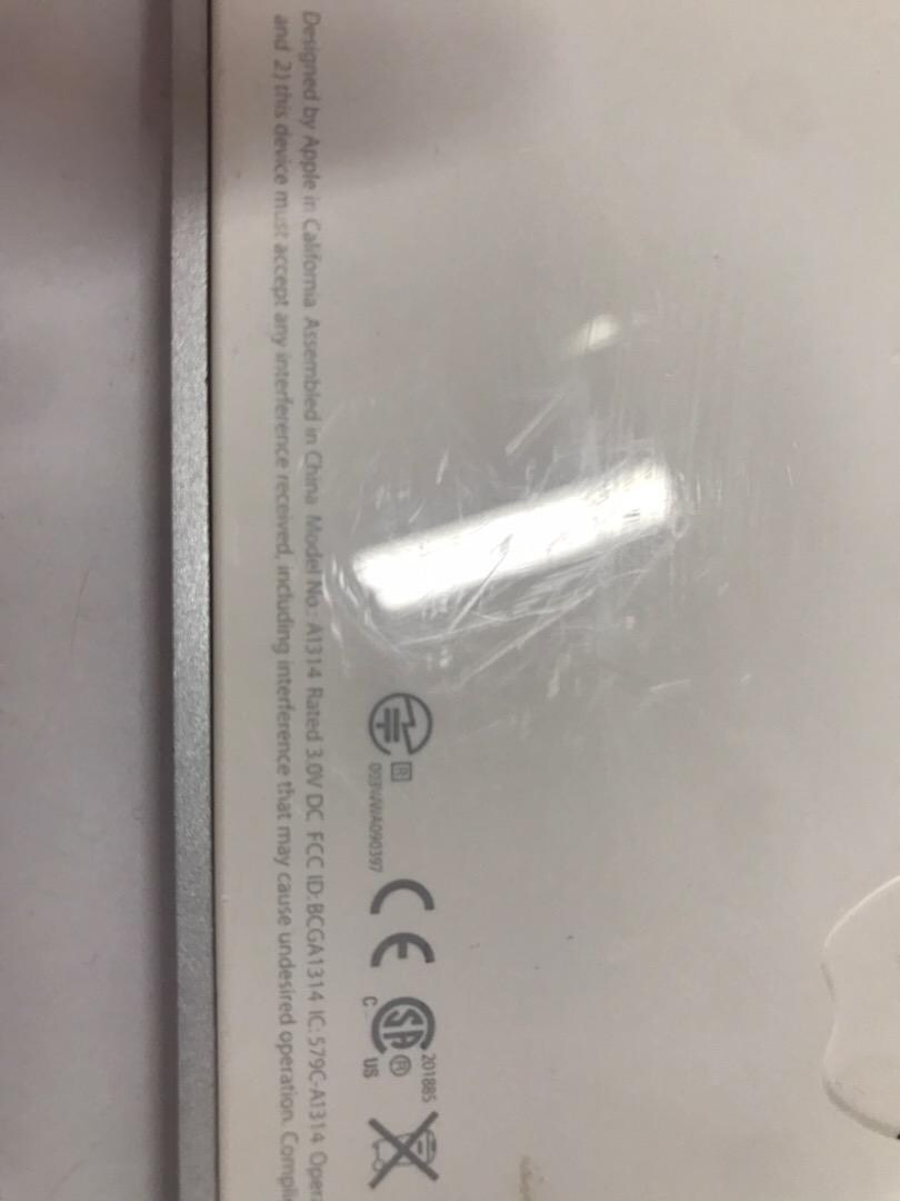 Klavye, Apple Magic Beyaz Klavye A1314