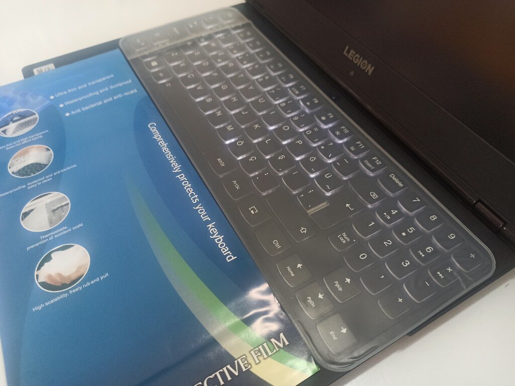 Laptop Genel Klavye Koruyucu Silikon 