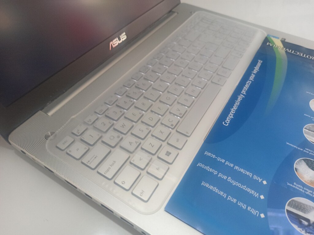 Laptop Genel Klavye Koruyucu Silikon 